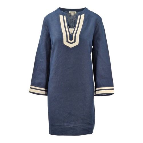 Jaeger navy pure linen - m&s,