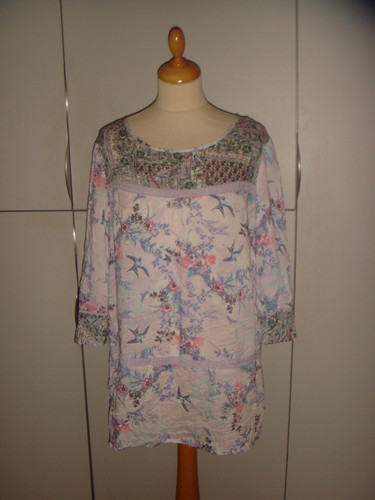 Indigo lilac bird - &,