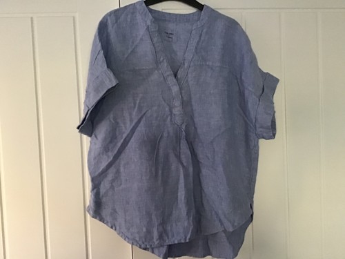 Ladies linen short sleeved - ladies,