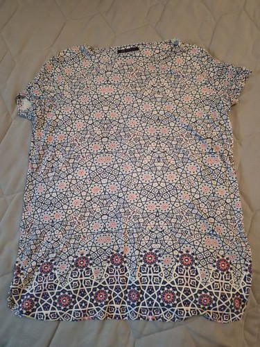 Ladies size blue white - blue,