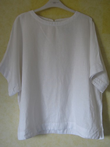 Ladies pure linen tunic - ladies,