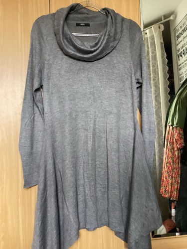 Flattering grey lagenlook - m&s,
